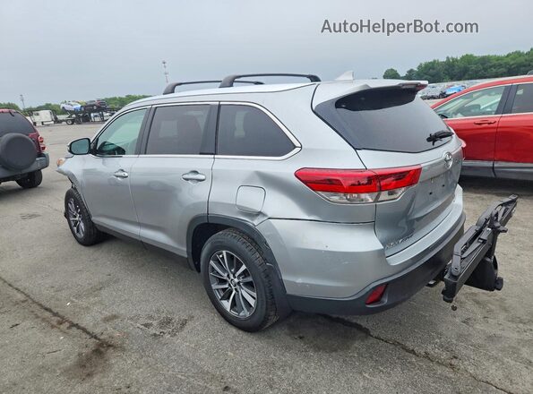 5TDJZRFH5KS613579 2019 TOYOTA HIGHLANDER Silver უკანა მარცხენა