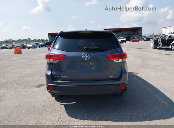 5TDJZRFH5KS976724 2019 TOYOTA HIGHLANDER Blue 