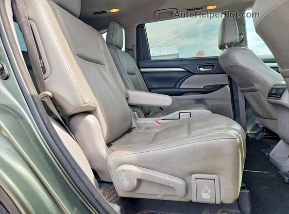 5TDJZRFH6HS397315 2017 TOYOTA HIGHLANDER Black Vista interior trasera