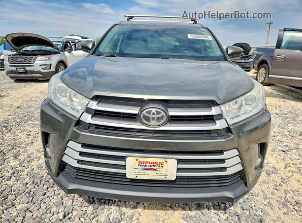 5TDJZRFH6HS397315 2017 TOYOTA HIGHLANDER Black Vista frontal