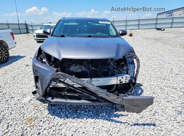 5TDJZRFH6HS414193 2017 TOYOTA HIGHLANDER Серый Вид спереди