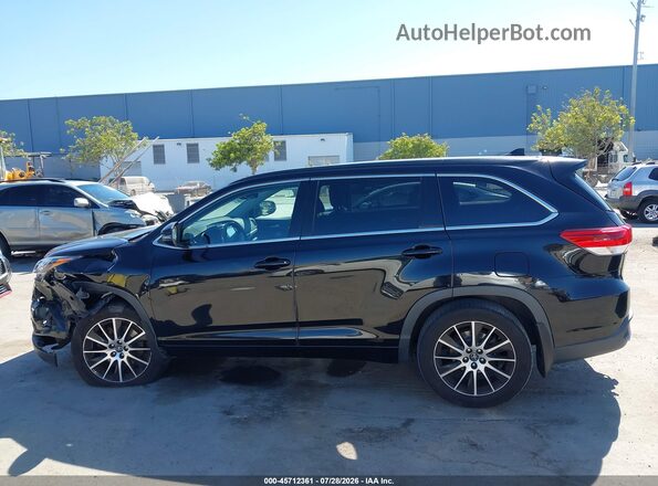 5TDJZRFH6HS424500 2017 TOYOTA HIGHLANDER Black Սալոնի 360 աստիճան տեսք