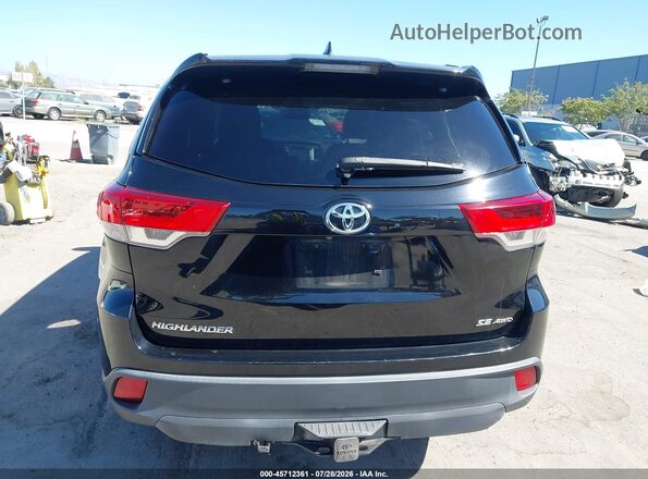 5TDJZRFH6HS424500 2017 TOYOTA HIGHLANDER Black 