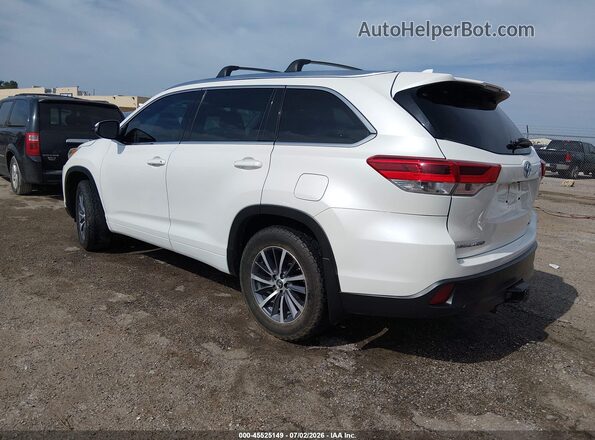 5TDJZRFH6HS514410 2017 TOYOTA HIGHLANDER White Задня ліва чверть