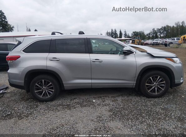 5TDJZRFH6JS524506 2018 TOYOTA HIGHLANDER Silver Панорамний вид салону 360°