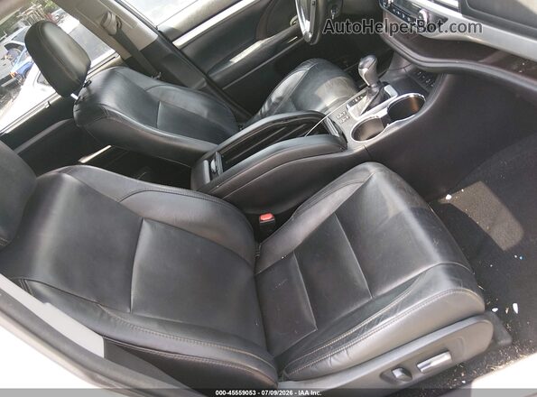 5TDJZRFH6JS538289 2018 TOYOTA HIGHLANDER White წინა სალონის ხედი