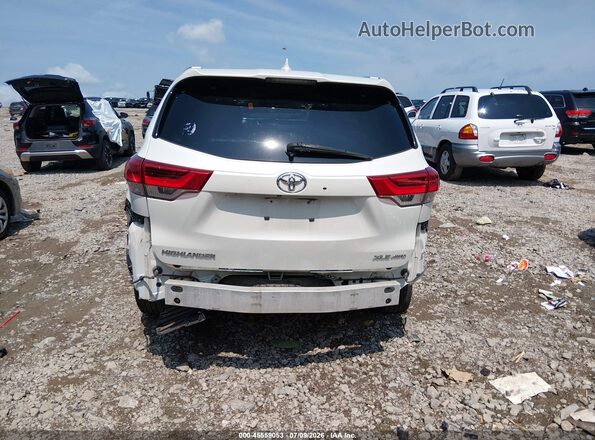 5TDJZRFH6JS538289 2018 TOYOTA HIGHLANDER White 