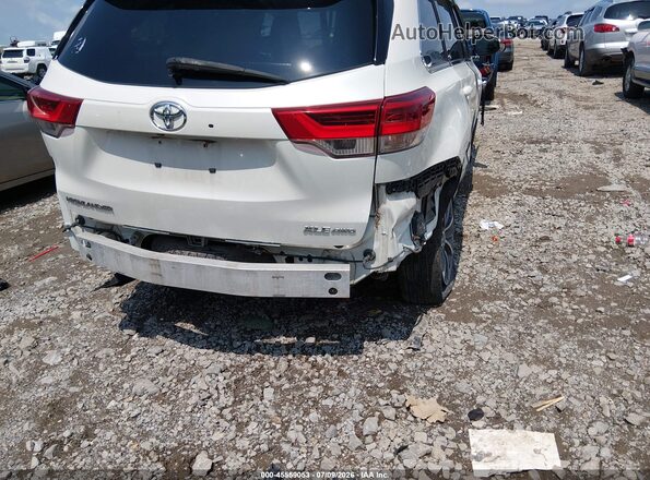 5TDJZRFH6JS538289 2018 TOYOTA HIGHLANDER White 