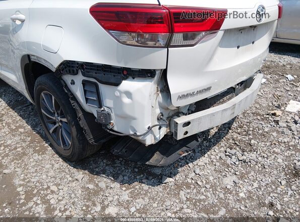 5TDJZRFH6JS538289 2018 TOYOTA HIGHLANDER White 