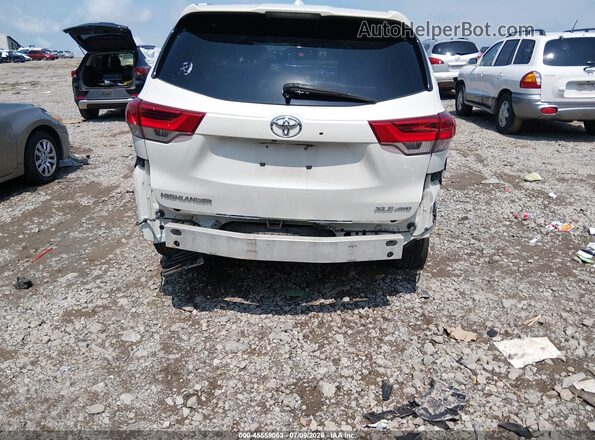 5TDJZRFH6JS538289 2018 TOYOTA HIGHLANDER White 