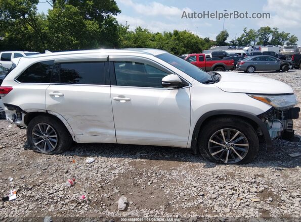 5TDJZRFH6JS538289 2018 TOYOTA HIGHLANDER White სალონის 360-გრადუსიანი ხედი