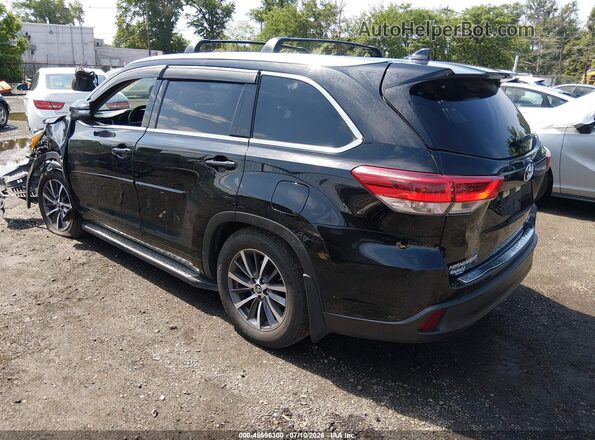 5TDJZRFH6JS554895 2018 TOYOTA HIGHLANDER Black Հետևի ձախ