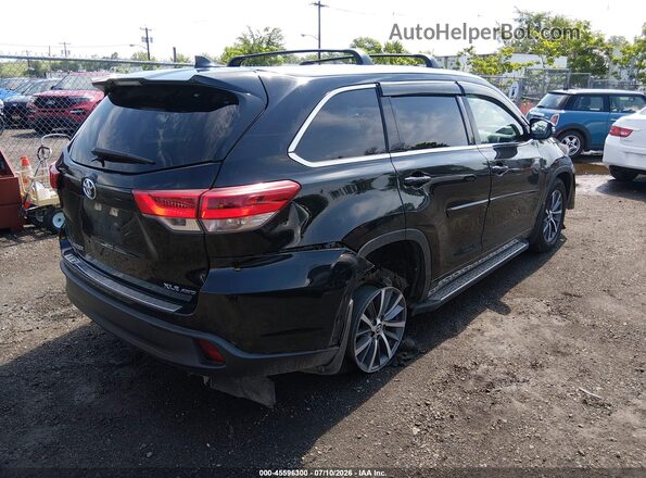 5TDJZRFH6JS554895 2018 TOYOTA HIGHLANDER Black Հետևի աջ