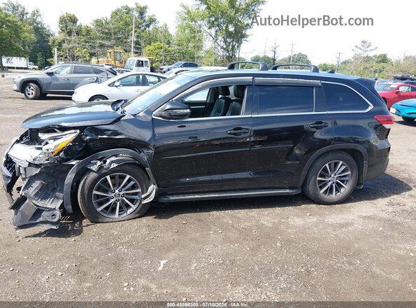 5TDJZRFH6JS554895 2018 TOYOTA HIGHLANDER Black Սալոնի 360 աստիճան տեսք