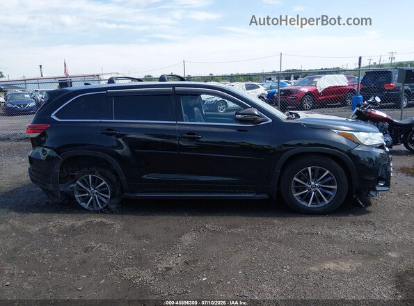 5TDJZRFH6JS554895 2018 TOYOTA HIGHLANDER Black Սալոնի հետևի տեսք