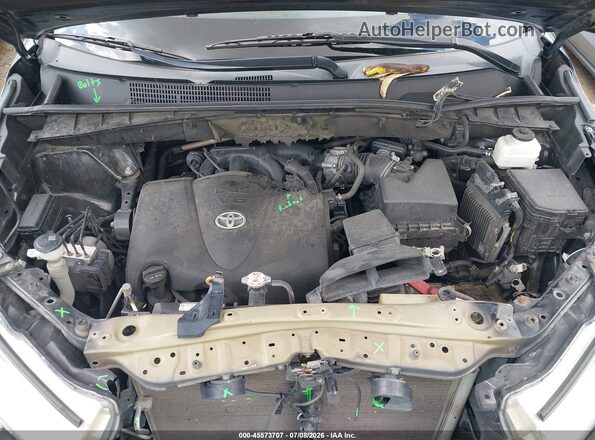 5TDJZRFH6KS577241 2019 TOYOTA HIGHLANDER Black Вид ззаду