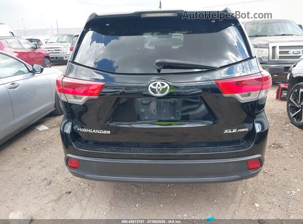 5TDJZRFH6KS577241 2019 TOYOTA HIGHLANDER Black 