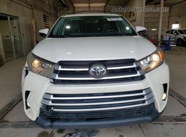 5TDJZRFH6KS598302 2019 TOYOTA HIGHLANDER White Vista frontal