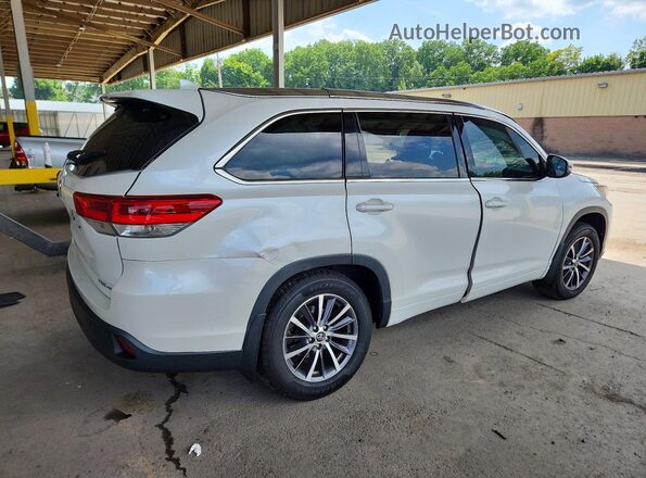 5TDJZRFH7HS418480 2017 TOYOTA HIGHLANDER White უკანა მარჯვენა