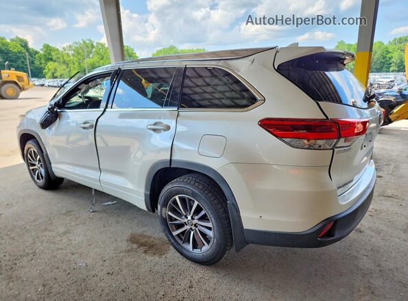 5TDJZRFH7HS418480 2017 TOYOTA HIGHLANDER White უკანა მარცხენა