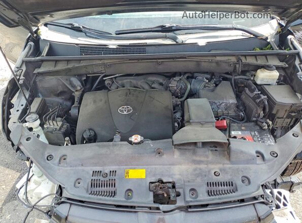 5TDJZRFH7JS560320 2018 TOYOTA HIGHLANDER Черный Вид подкапотного пространства