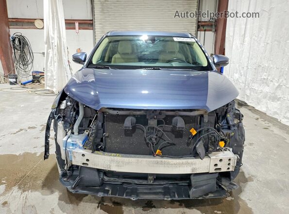 5TDJZRFH7JS806668 2018 TOYOTA HIGHLANDER Blue Vista frontal