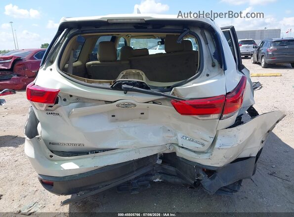 5TDJZRFH7KS574459 2019 TOYOTA HIGHLANDER Белый Вид спереди