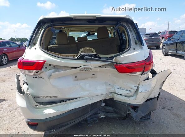 5TDJZRFH7KS574459 2019 TOYOTA HIGHLANDER Белый 