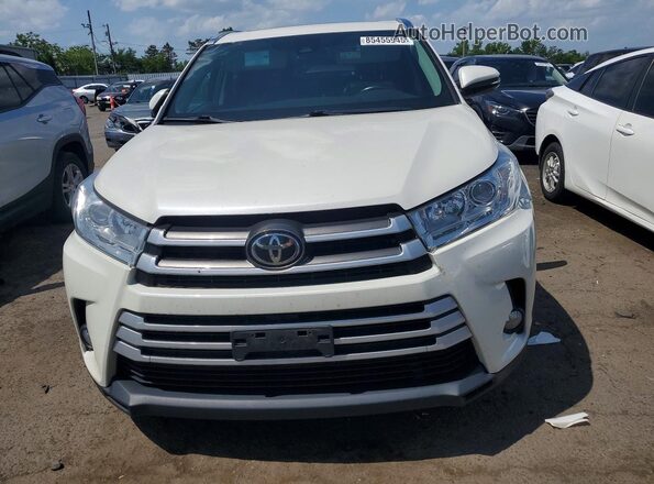 5TDJZRFH7KS627452 2019 TOYOTA HIGHLANDER White Вид спереду