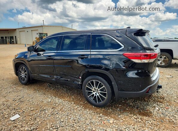 5TDJZRFH8HS403082 2017 TOYOTA HIGHLANDER Black Հետևի ձախ