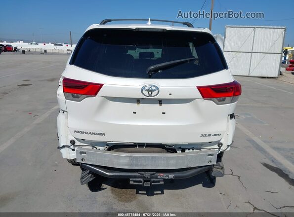 5TDJZRFH8HS431352 2017 TOYOTA HIGHLANDER White Vista frontal
