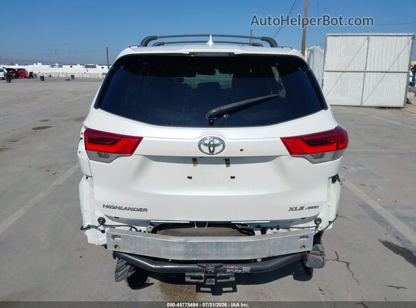 5TDJZRFH8HS431352 2017 TOYOTA HIGHLANDER White 