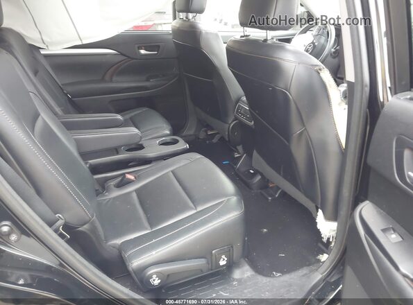 5TDJZRFH8HS465162 2017 TOYOTA HIGHLANDER Black Widok naklejki z numerem VIN