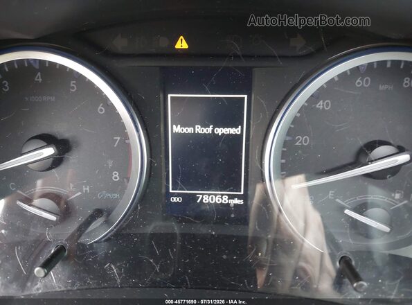 5TDJZRFH8HS465162 2017 TOYOTA HIGHLANDER Black Widok tylnych siedzeń