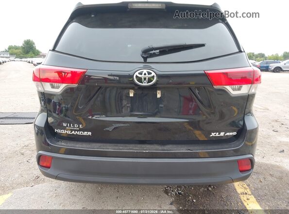 5TDJZRFH8HS465162 2017 TOYOTA HIGHLANDER Black 