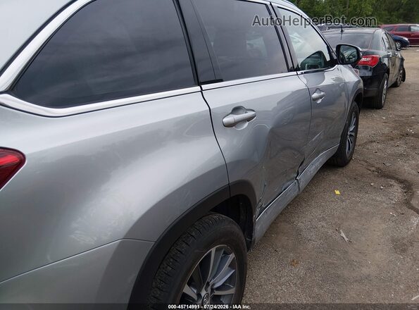5TDJZRFH8JS552582 2018 TOYOTA HIGHLANDER Gray Widok z przodu