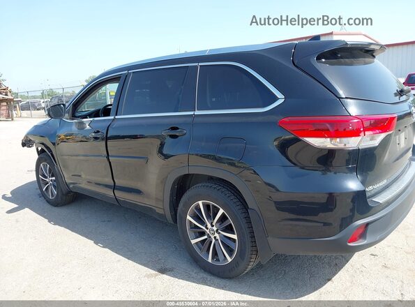 5TDJZRFH8JS825911 2018 TOYOTA HIGHLANDER Black სალონის 360-გრადუსიანი ხედი