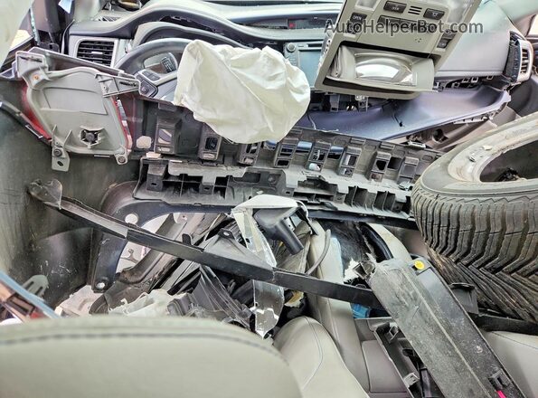 5TDJZRFH8JS844507 2018 TOYOTA HIGHLANDER Blue Dashboard view