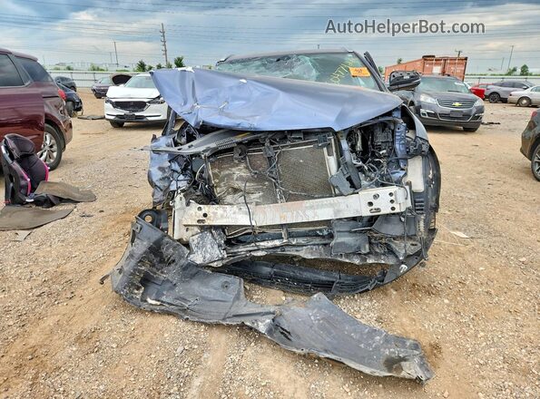 5TDJZRFH8JS844507 2018 TOYOTA HIGHLANDER Blue Front view
