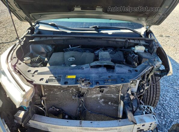 5TDJZRFH8JS856785 2018 TOYOTA HIGHLANDER Green Vista del compartimento del motor