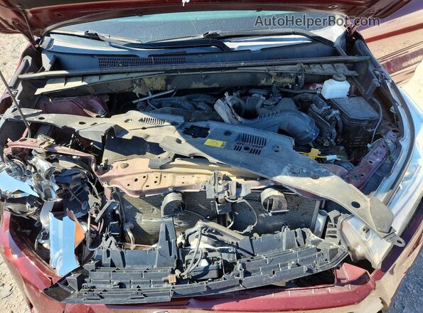 5TDJZRFH8JS906150 2018 TOYOTA HIGHLANDER Maroon Շարժիչի բաժամունքի տեսք