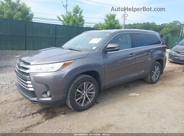 5TDJZRFH8KS587320 2019 TOYOTA HIGHLANDER Beige Передня ліва чверть