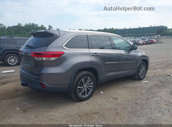 5TDJZRFH8KS587320 2019 TOYOTA HIGHLANDER Beige Задня права чверть