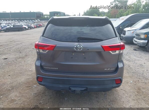 5TDJZRFH8KS587320 2019 TOYOTA HIGHLANDER Beige 