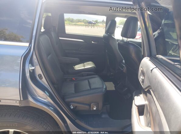 5TDJZRFH8KS985059 2019 TOYOTA HIGHLANDER Синий Вид наклейки с VIN-кодом