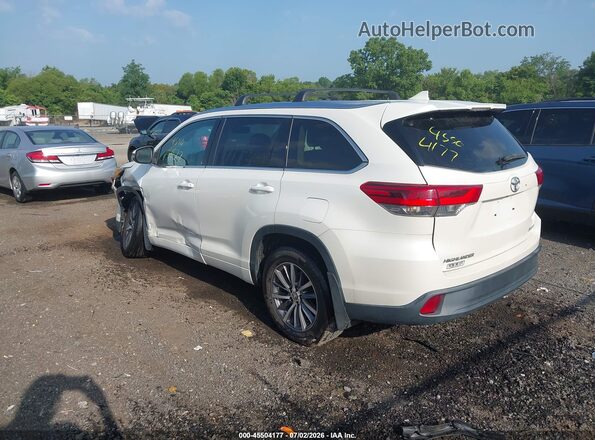 5TDJZRFH9HS364714 2017 TOYOTA HIGHLANDER White Tył lewy