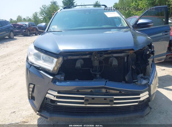 5TDJZRFH9HS449553 2017 TOYOTA HIGHLANDER Light Blue 