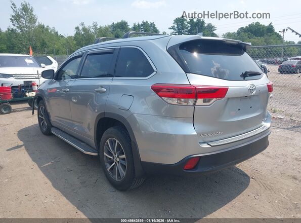 5TDJZRFH9HS478762 2017 TOYOTA HIGHLANDER Silver Trasero izquierdo