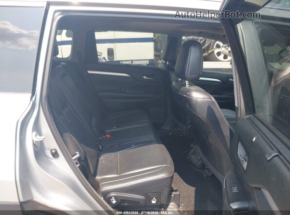 5TDJZRFH9HS478762 2017 TOYOTA HIGHLANDER Silver Vista de la etiqueta del VIN