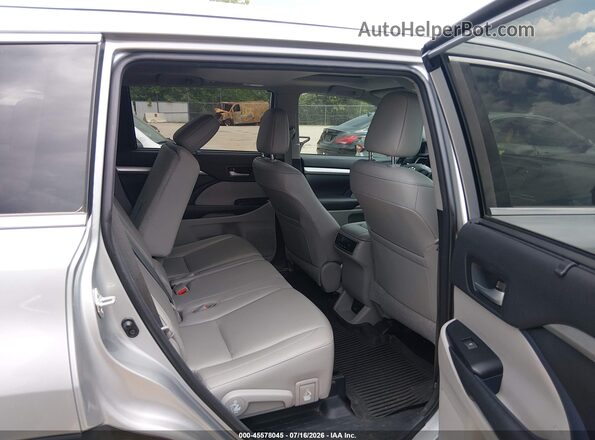5TDJZRFH9JS492747 2018 TOYOTA HIGHLANDER Gray VIN sticker view